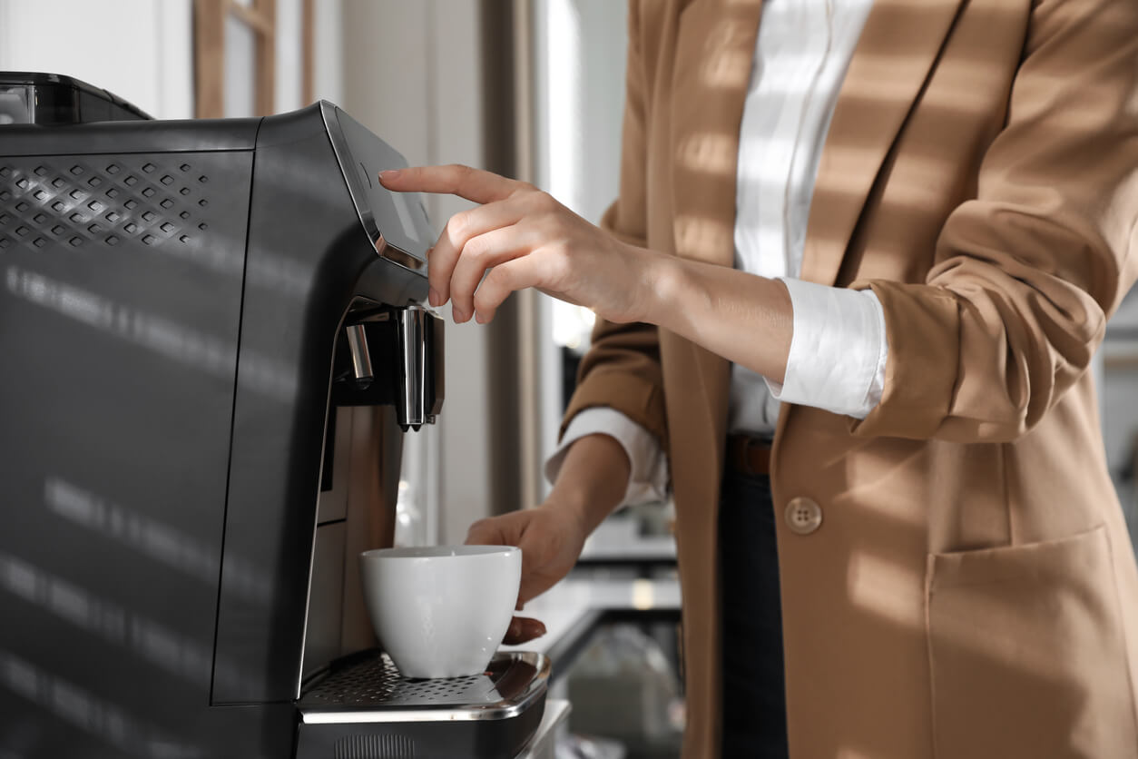 Smuk Midler Layouten Bedste Kaffemaskine Til Kontoret - 3 Til Erhverv & Industri