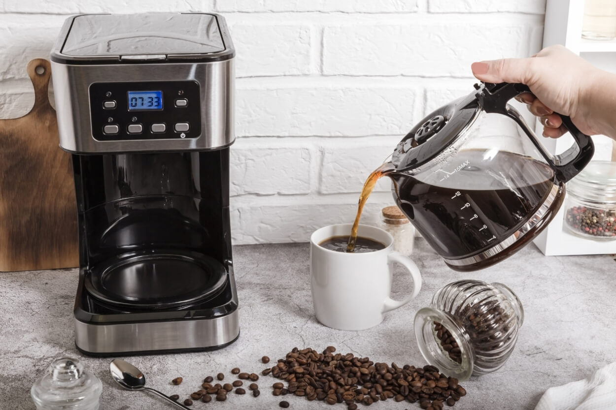 Gå op og ned mikroskopisk Arrangement Bedste Kaffemaskiner Med Timer - 6 Maskiner Med Tidstagning